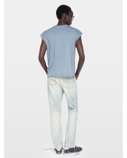 Zadig & Voltaire Blue Cloe Tank Top