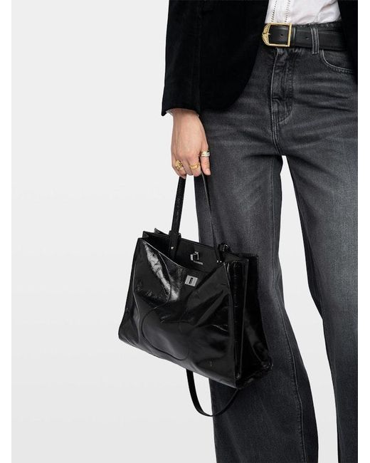 Zadig & Voltaire Black Vavy Velvet Blazer