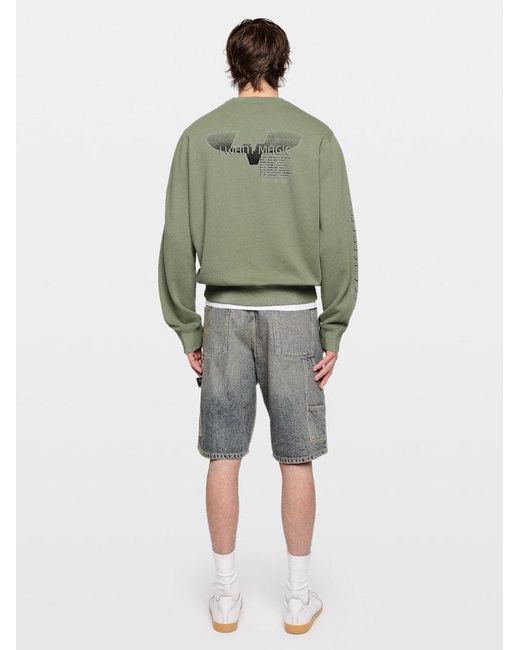 Zadig & Voltaire Green Aime Sweatshirt for men