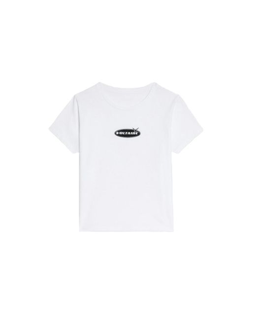 Zadig & Voltaire White Alys T-Shirt