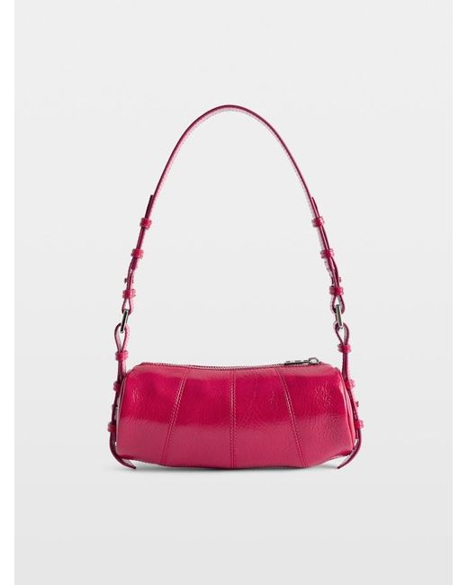 Zadig & Voltaire Pink Le Roudoudou Vintage Patent Bag