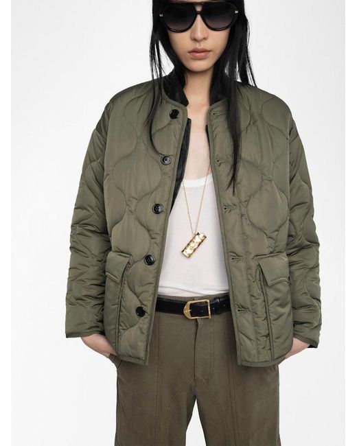 Zadig & Voltaire Green Bunji Parka