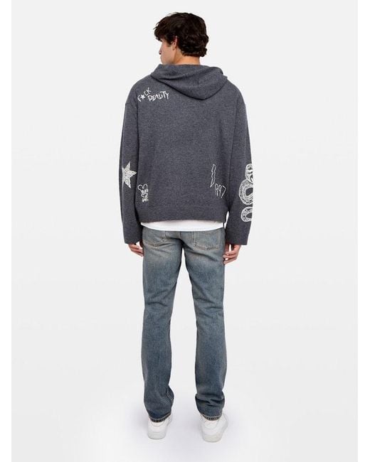 Zadig & Voltaire Blue Malay Jumper for men