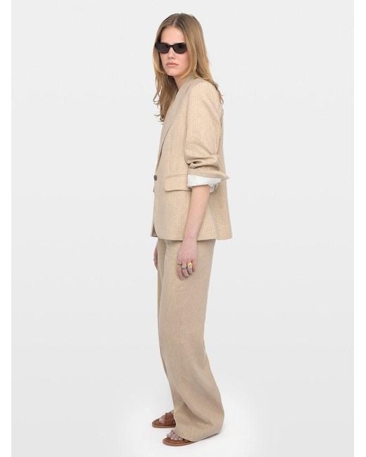 Zadig & Voltaire Natural Blazer Vavy
