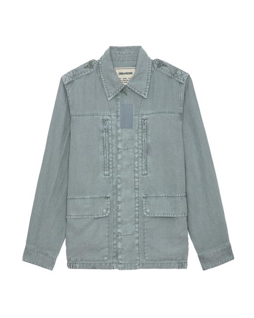 Jackets > denim jackets Zadig & Voltaire en coloris Blue