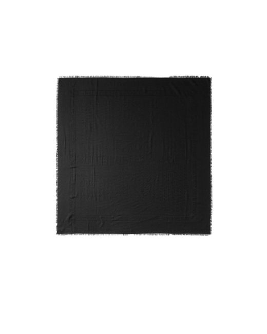 Zadig & Voltaire Black Glenn Zv Initiale Scarf