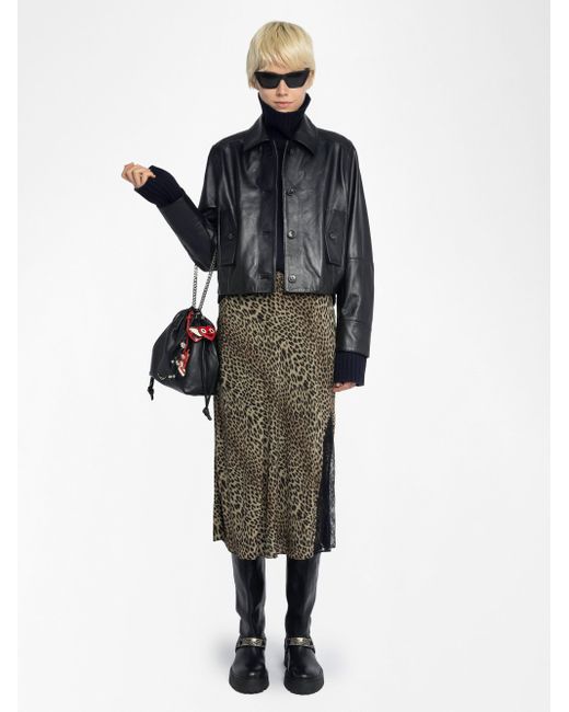 Falda Jayla Zadig & Voltaire de color Black