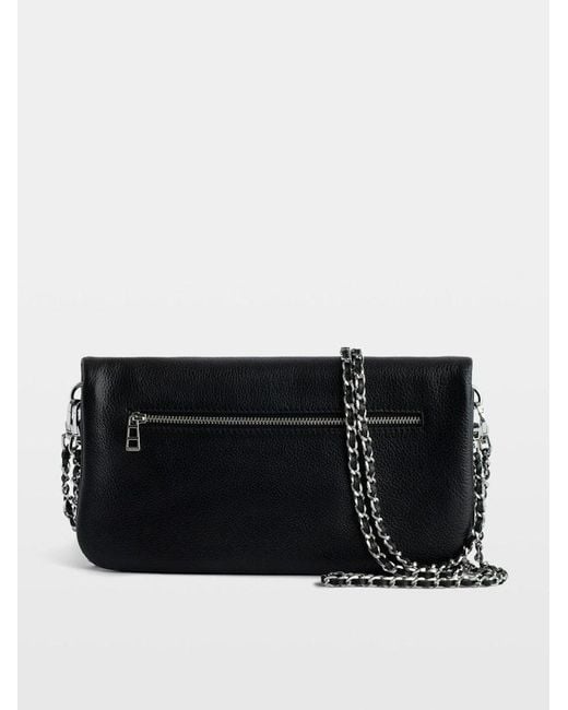 Zadig & Voltaire Black Rock Clutch Bag
