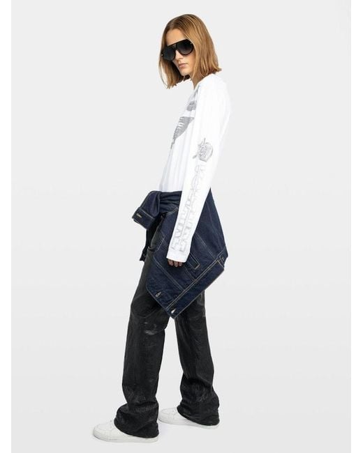 Zadig & Voltaire White Io T-Shirt