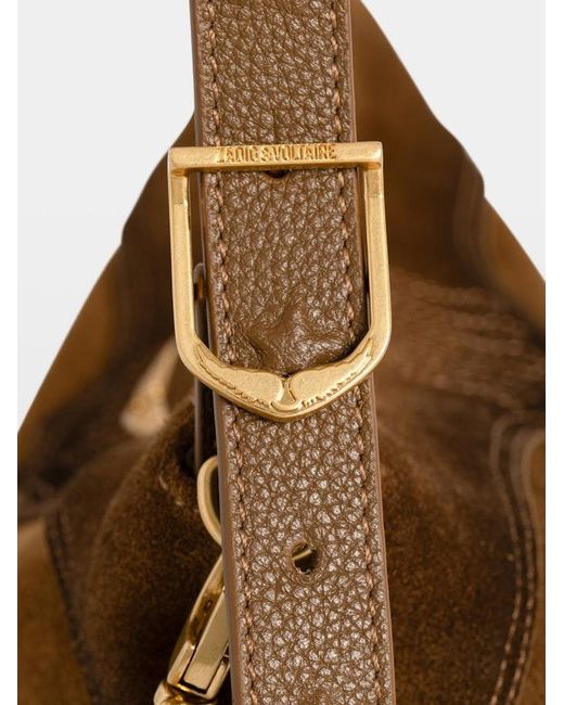 Zadig & Voltaire Brown Jim Mini Western Used Bag