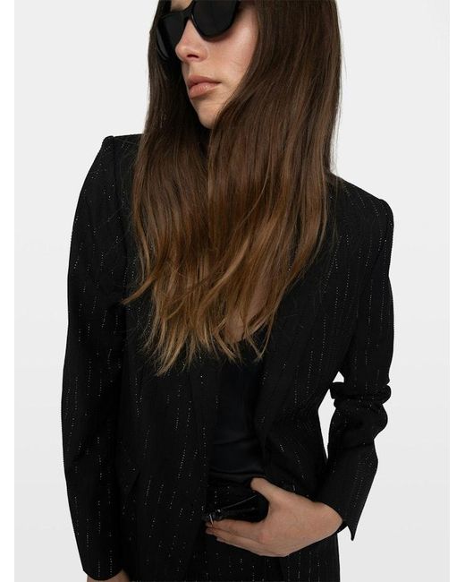 Zadig & Voltaire Black Valse Blazer