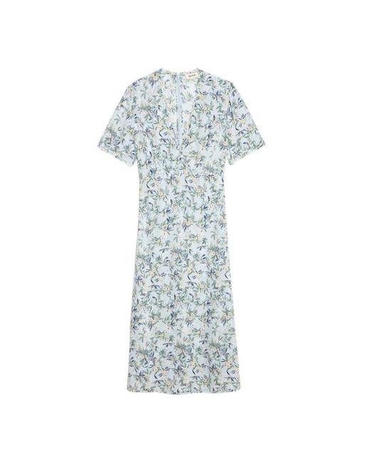 Zadig & Voltaire Blue Rhodral Dress