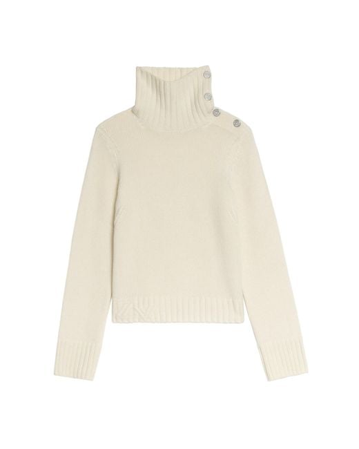 Pull Nalma 100% Cachemire Ecru Zadig & Voltaire en coloris Natural