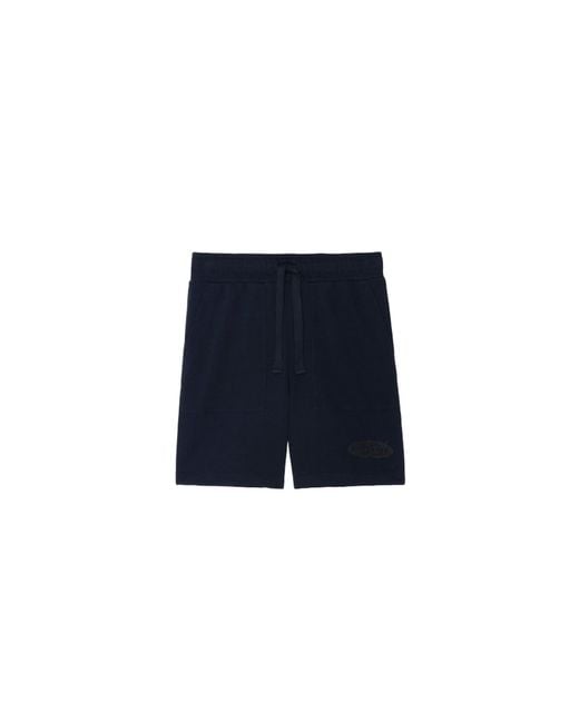 Zadig & Voltaire Blue Pablo Shorts for men