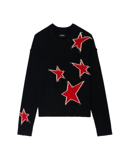 Pull Markuz 100% Cachemire Black Zadig & Voltaire