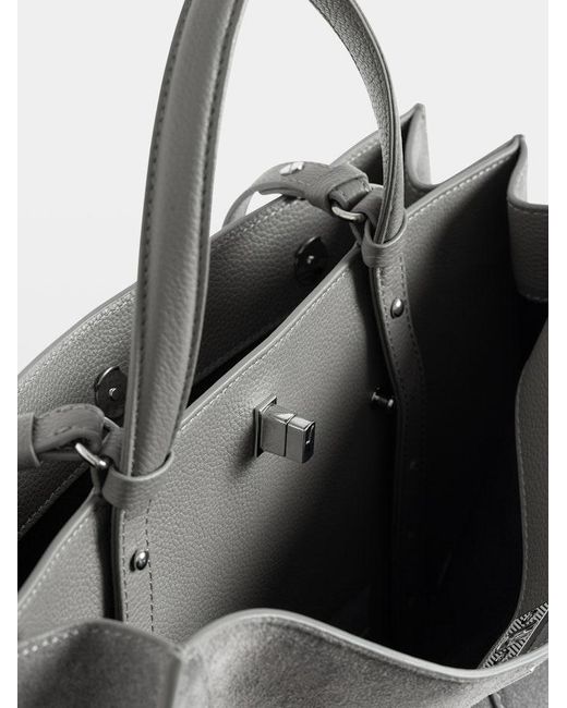 Zadig & Voltaire Gray Jack Suede Bag