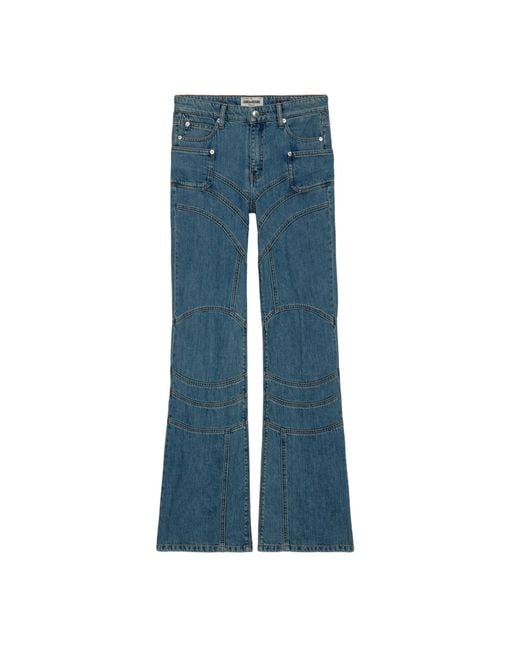 Zadig & Voltaire Blue Elvira Jeans