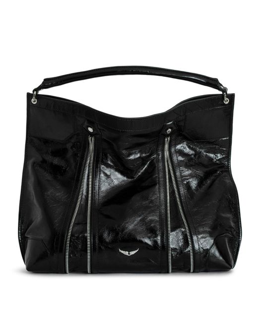 Zadig & Voltaire Black Sunny Hobo Bag