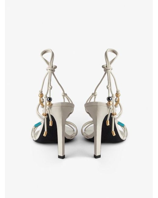 Zadig & Voltaire White Alana Sandals