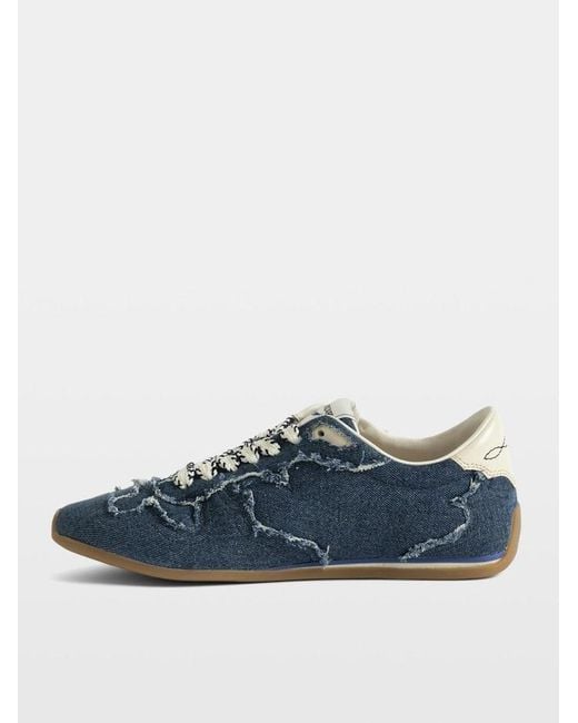 Zadig & Voltaire Blue Trainers Zv Dance