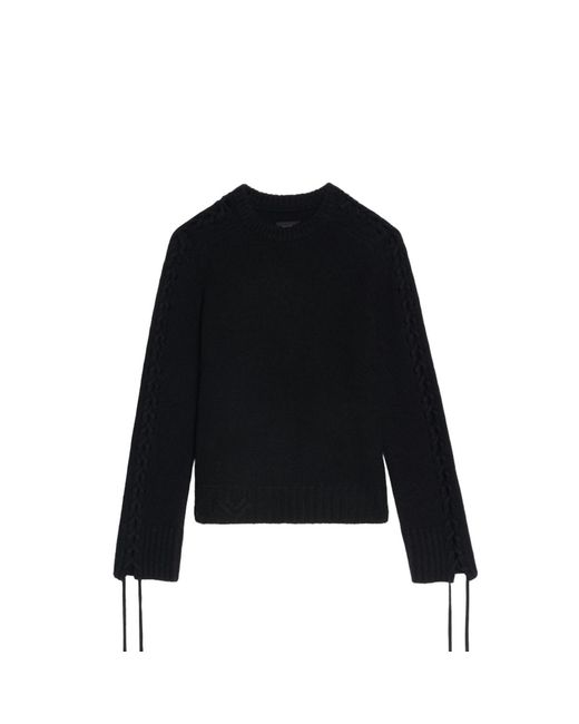 Zadig & Voltaire Black Malty Jumper