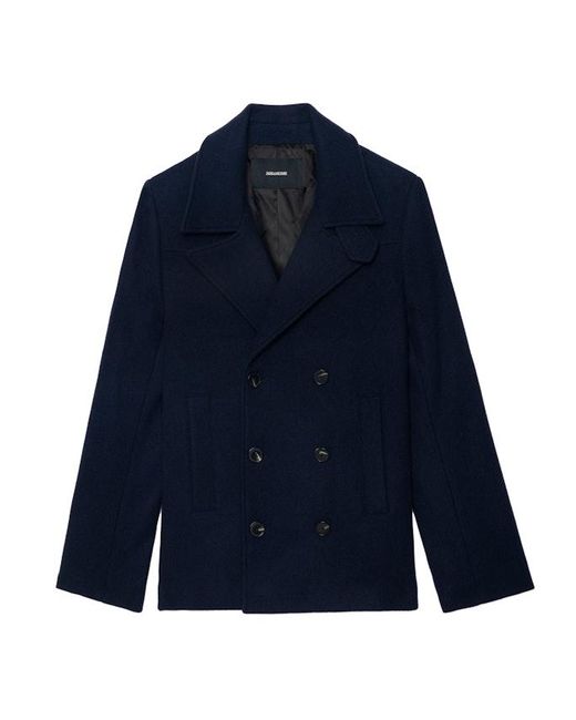 Zadig & Voltaire Mantel Mollys in Blue für Herren