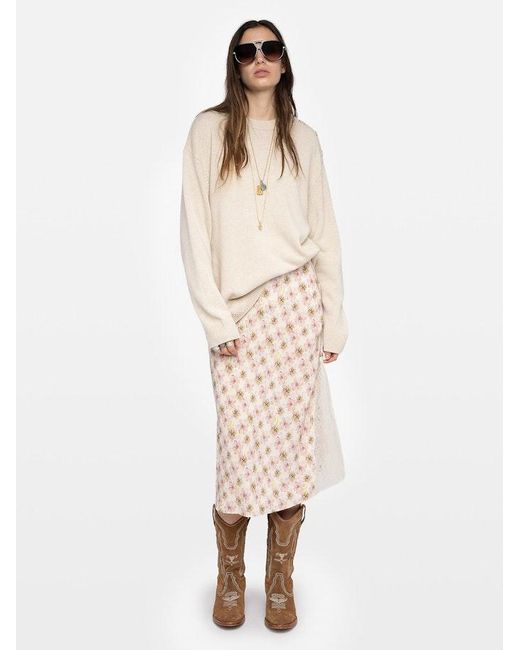 Zadig & Voltaire Natural Skirt Jayla