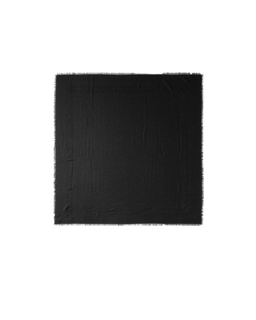 Zadig & Voltaire Black Glenn Zv Initiale Scarf