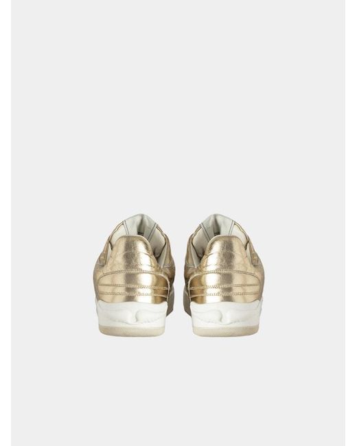 Zadig & Voltaire White Low-Top Wings Trainers
