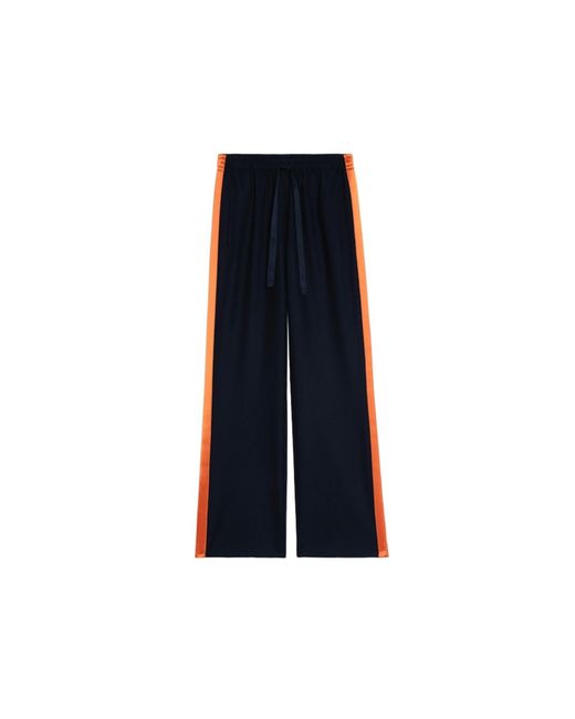 Zadig & Voltaire Blue Poma Trousers