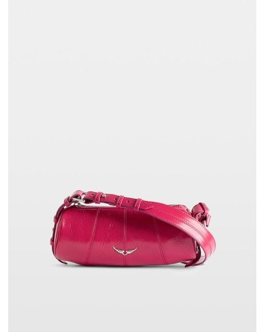 Zadig & Voltaire Pink Le Roudoudou Vintage Patent Bag