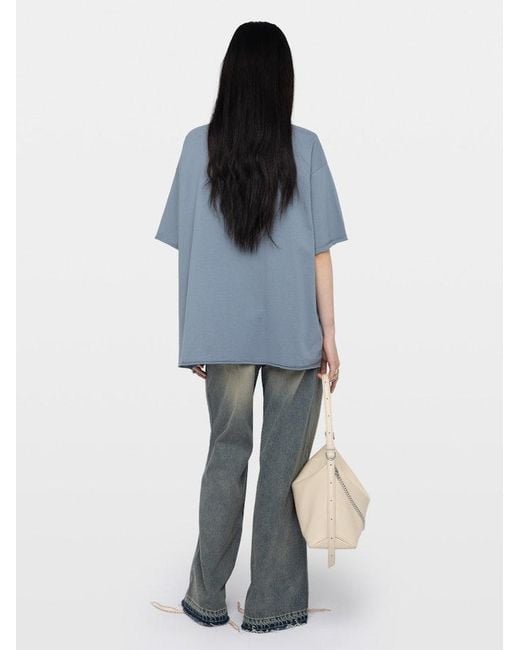 Zadig & Voltaire Blue T-Shirt Berry