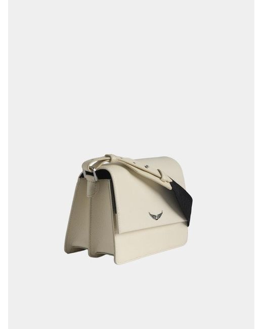 Zadig & Voltaire White Lolita Wings Bag