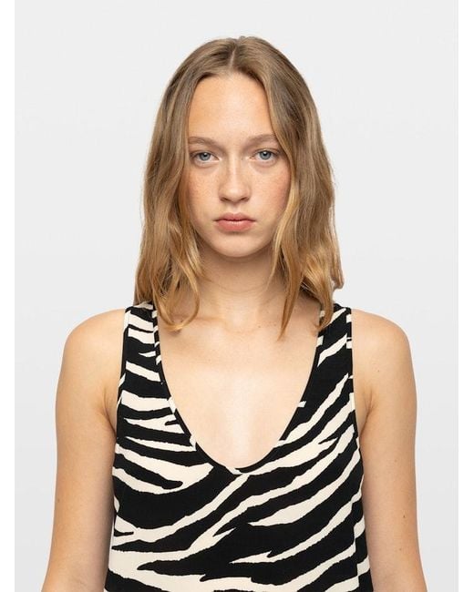 Zadig & Voltaire Black Tarys Tank Top