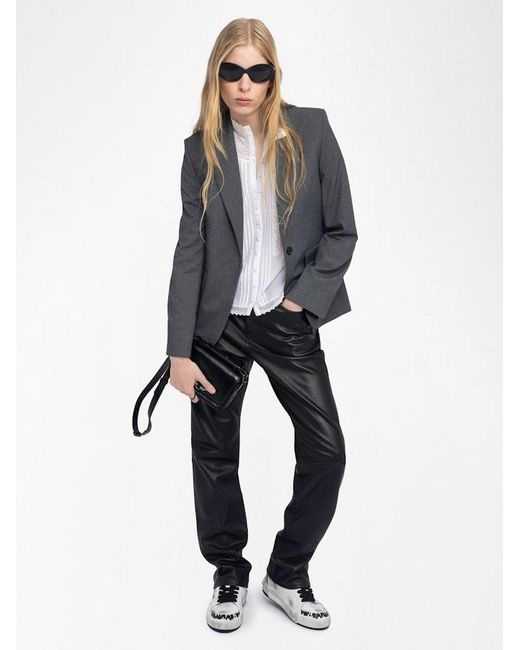 Zadig & Voltaire Blue Vavy Blazer