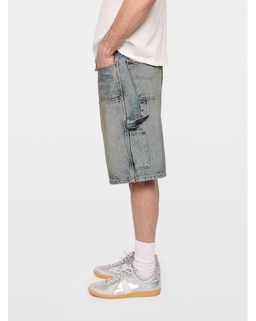 Zadig & Voltaire Gray Shorts Perys Denim for men