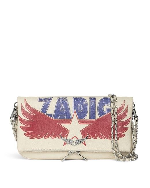 Bolso De Mano Rock Zadig & Voltaire de color Pink
