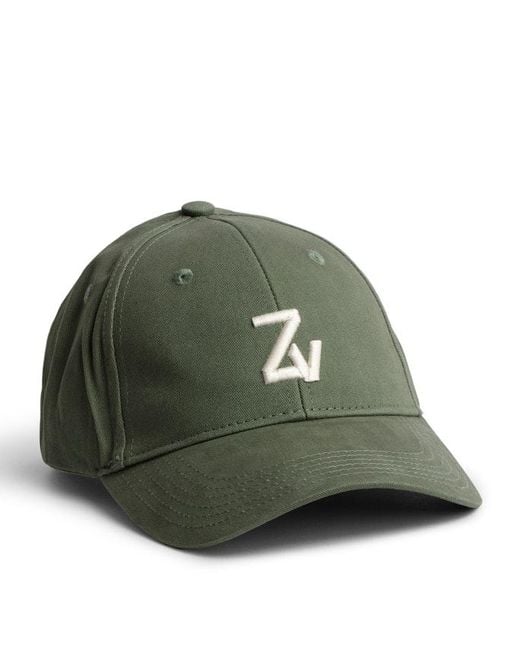 Gorra Klelia Zv Initiale Zadig & Voltaire de color Green