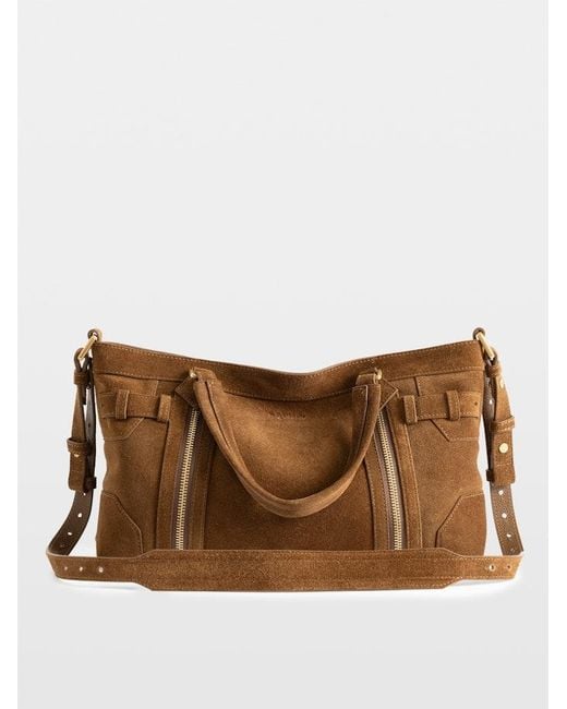 Zadig & Voltaire Brown Madison Small Bag