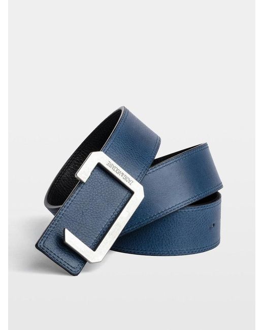 Zadig & Voltaire Multicolor The Reversible Belt Leather for men