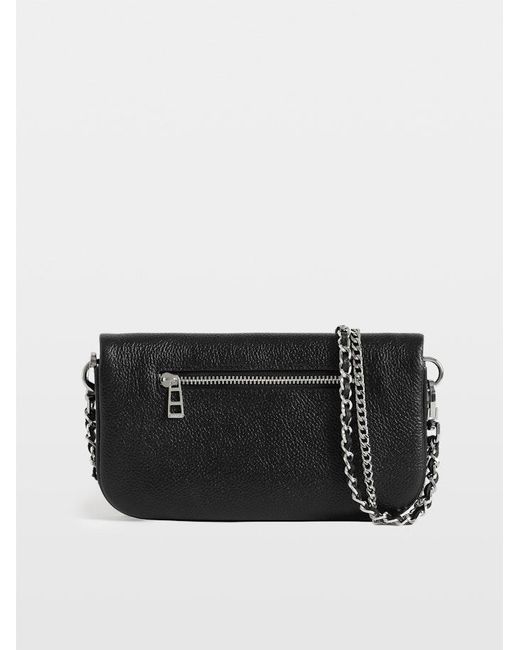 Zadig & Voltaire Black Rock Mini Arty Tag Clutch
