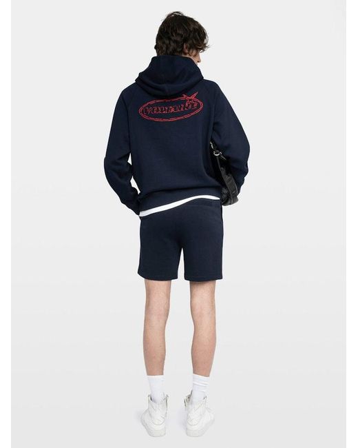 Zadig & Voltaire Blue Pablo Shorts for men