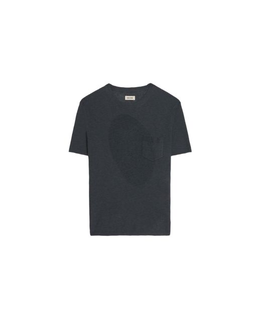 Zadig & Voltaire Black Jimmy Jumper 100% Cashmere for men