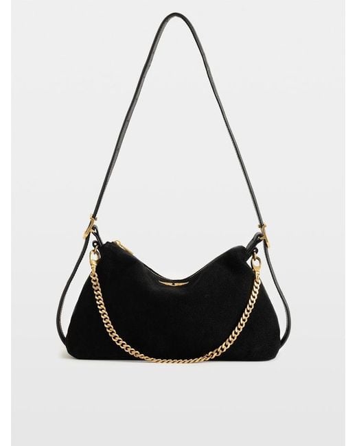 Zadig & Voltaire Black Jim Mini Suede Bag