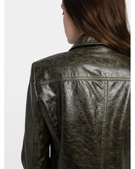 Zadig & Voltaire Multicolor Liam Leather Jacket