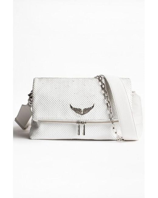 Sac rocky keith metal Zadig & Voltaire en coloris Blanc | Lyst