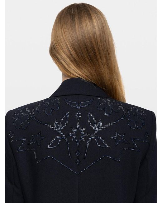 Zadig & Voltaire Blue Vavy Blazer