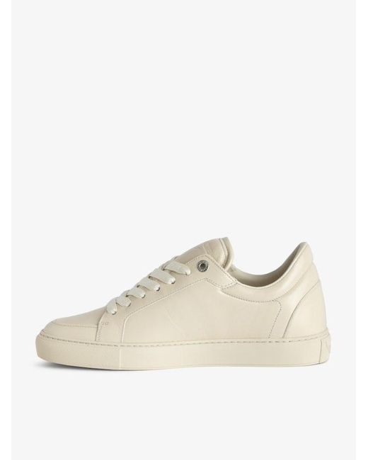 Zadig & Voltaire Natural Low-Top Fly On Trainers