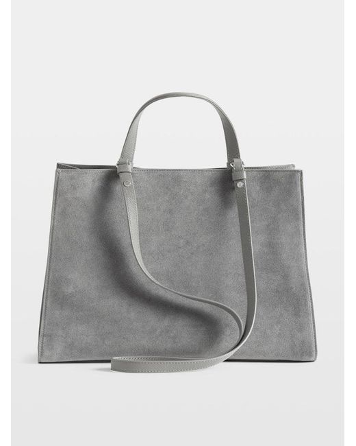 Zadig & Voltaire Gray Jack Suede Bag