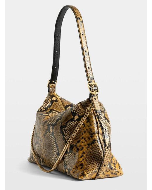 Zadig & Voltaire Jim Wild Bag in Metallic | Lyst